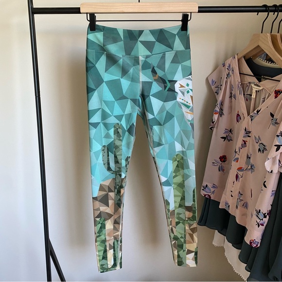 Eagle Rock Werkshop Pants - Eagle Rock Werkshop Cactus Leggings